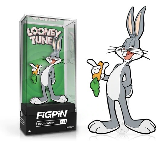 3&quot;H Bugs Bunny FiGPiN #648 Collectible Pin