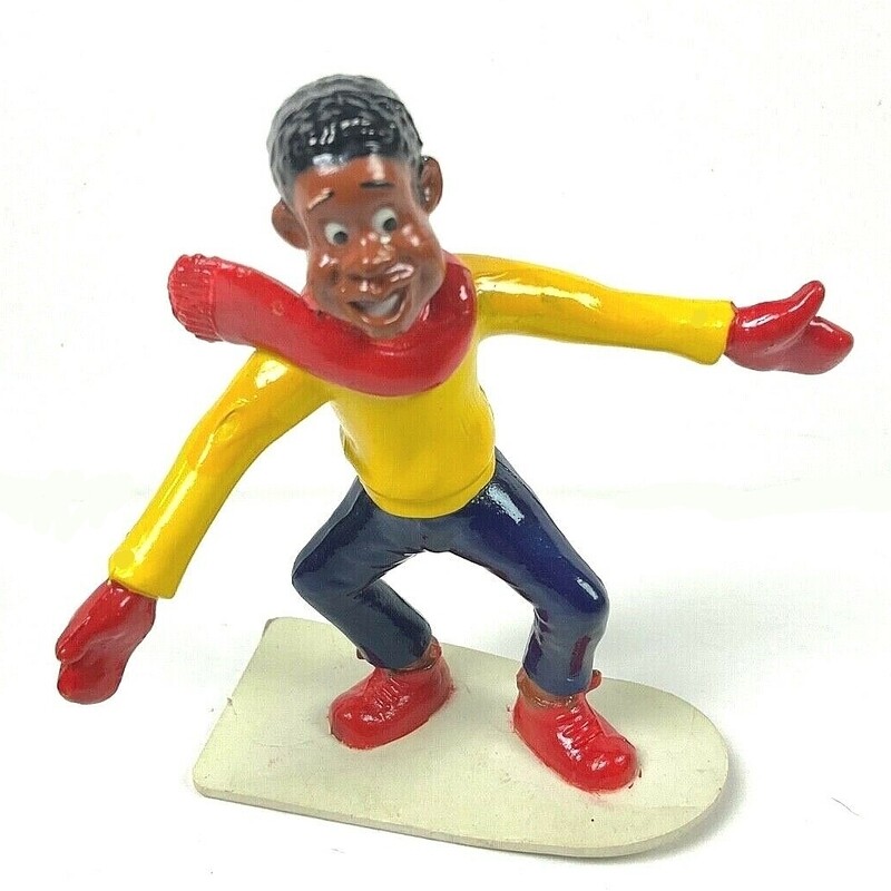 Fat Albert&#39;s Weird Harold White Castle 1990 PVC Figure