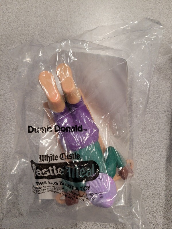 Fat Albert's Dumb Donald White Castle 1990 PVC Figure