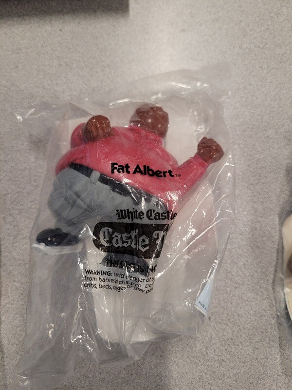 Fat Albert White Castle 1990 PVC Figure