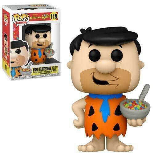 Fred with Fruity Pebbles #119 3 3/4"H POP! Ad Icons Vinyl Figure