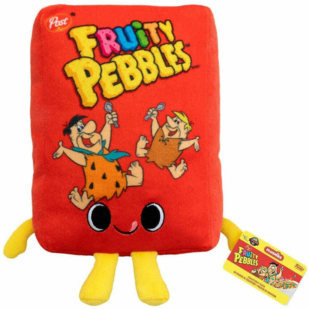 Fruity Pebbles Cereal Box Plushie