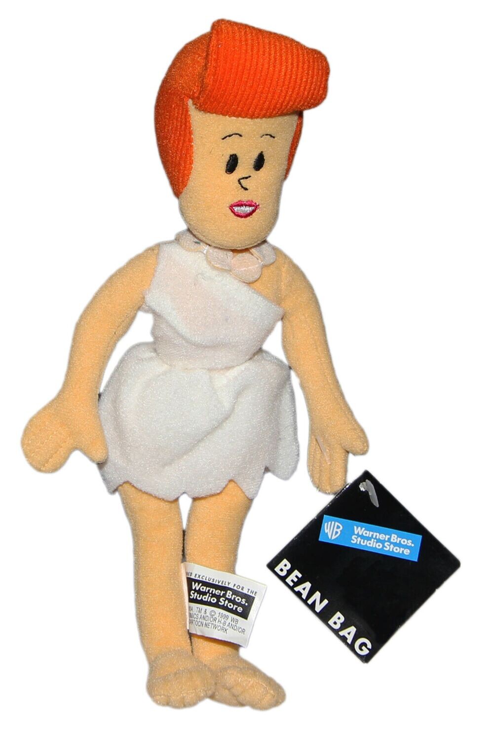 9"H Wilma Flintstone Bean Bag Character