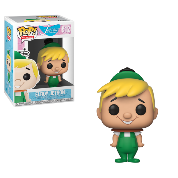 The Jetsons Elroy Jetson 3 3/4&quot;H POP! Animation Vinyl Figure #512