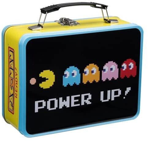 Pac-Man Metal Tin Tote Lunchbox