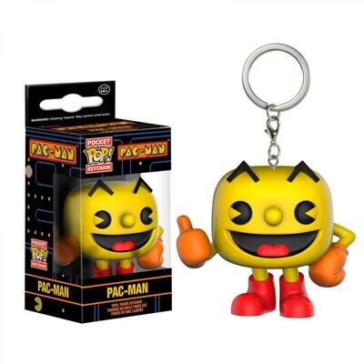Pac-Man 1 1/2"H Pocket POP! Vinyl Figural Keychain