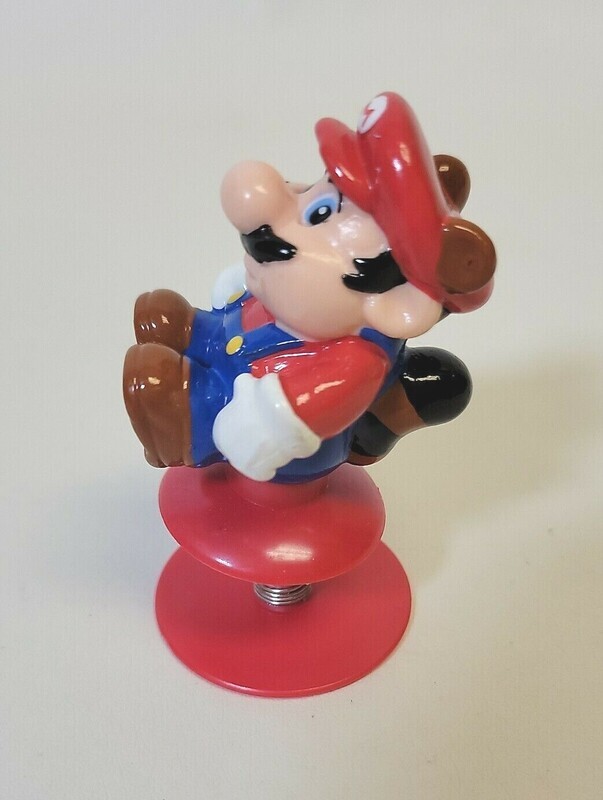 3&quot;H Mario Spring Raccoon Toy