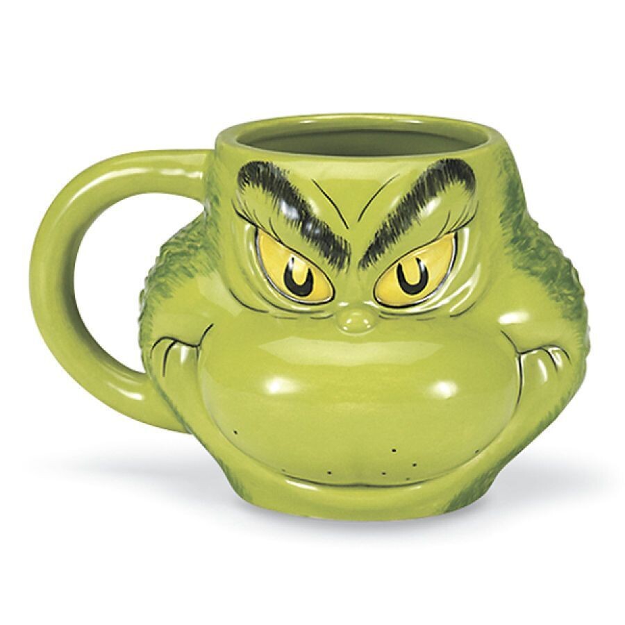 The Grinch 20 oz. Sculpted Ceramic Mug
