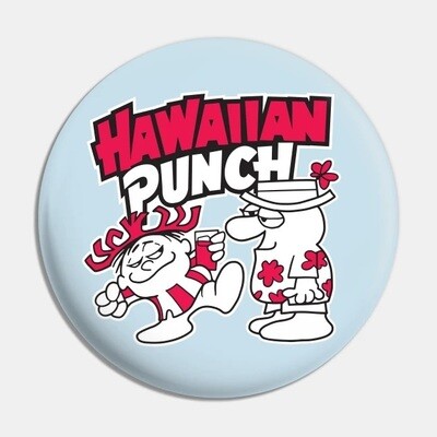 2 1/4"D Hawaiian Punch Pinback Button