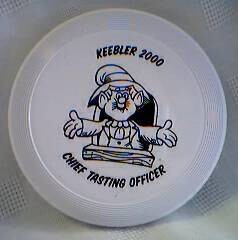 5"D Ernie the Keebler Elf Mini Flying Disc