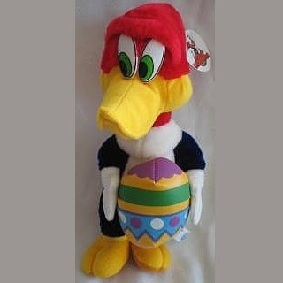 12"H Woody Woodpecker Easter Plush