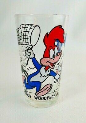 Woody Woodpecker 5"H Pepsi Glass (1970's)