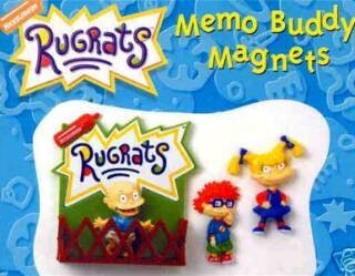 Rugrats Set of 4 Figural Memo Buddy Magnets