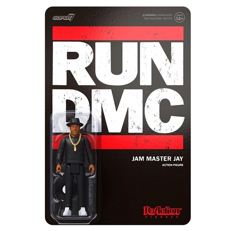RUN DMC 3 3/4&quot;H Jam Master Jay ReAction Figure