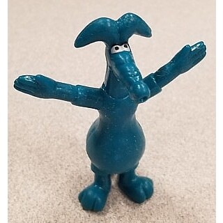 2 1/2&quot;H AARDVARK Bendable Figure from Ant and Aardvark (Pink Panther)