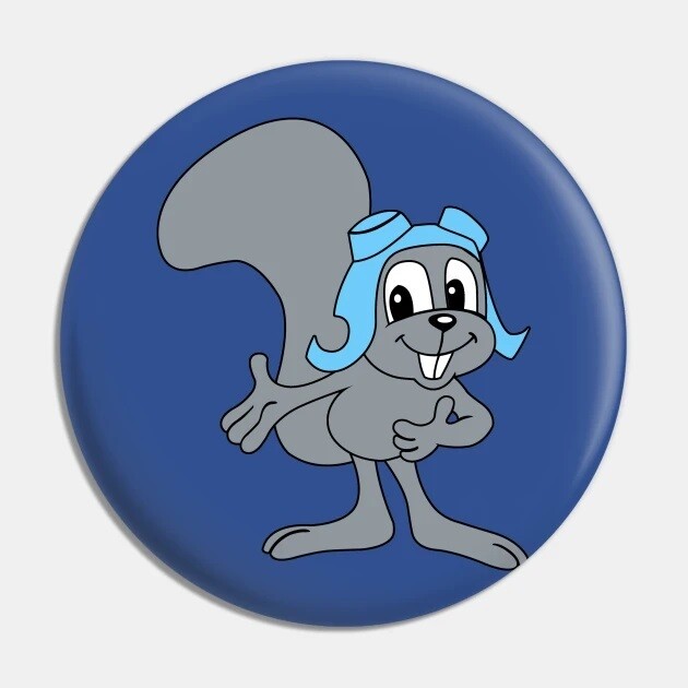 2 1/4&quot;D Rocky(Full Body) Pinback Button