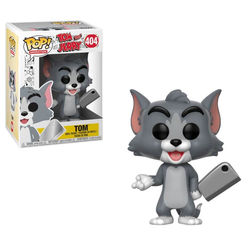 Tom &amp; Jerry 3 3/4&quot;H Tom POP! Animation Vinyl Figure #404