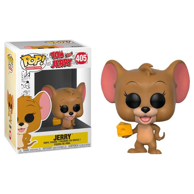 Tom &amp; Jerry 3 3/4&quot;H Jerry POP! Animation Vinyl Figure #405