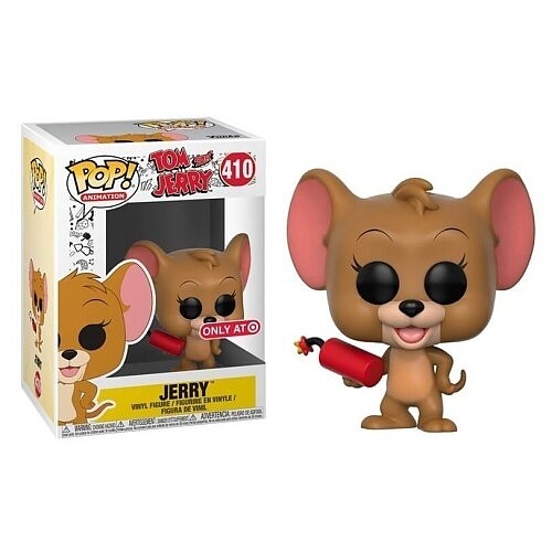 Tom &amp; Jerry 3 3/4&quot;H Jerry POP! Animation Vinyl Figure #410 - Target Exclusive