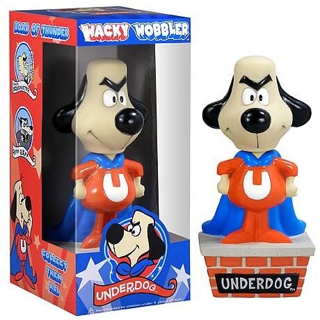 Underdog 7&quot;H Wacky Wobbler Bobblehead Doll