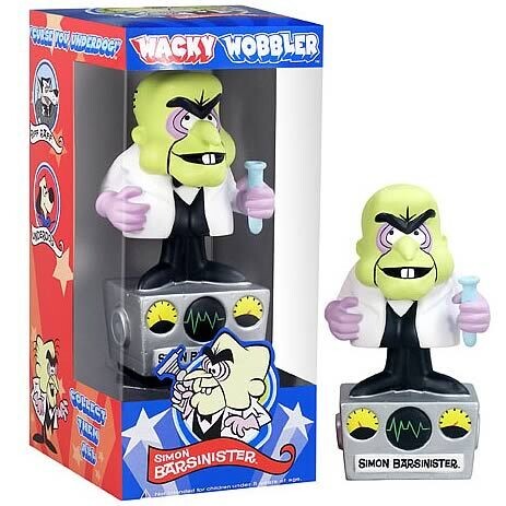 Underdog Simon BarSinister 5 1/2&quot;H Wacky Wobbler Bobblehead Doll