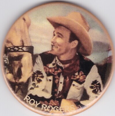 2 1/8"D Roy Rogers Pocket Mirror