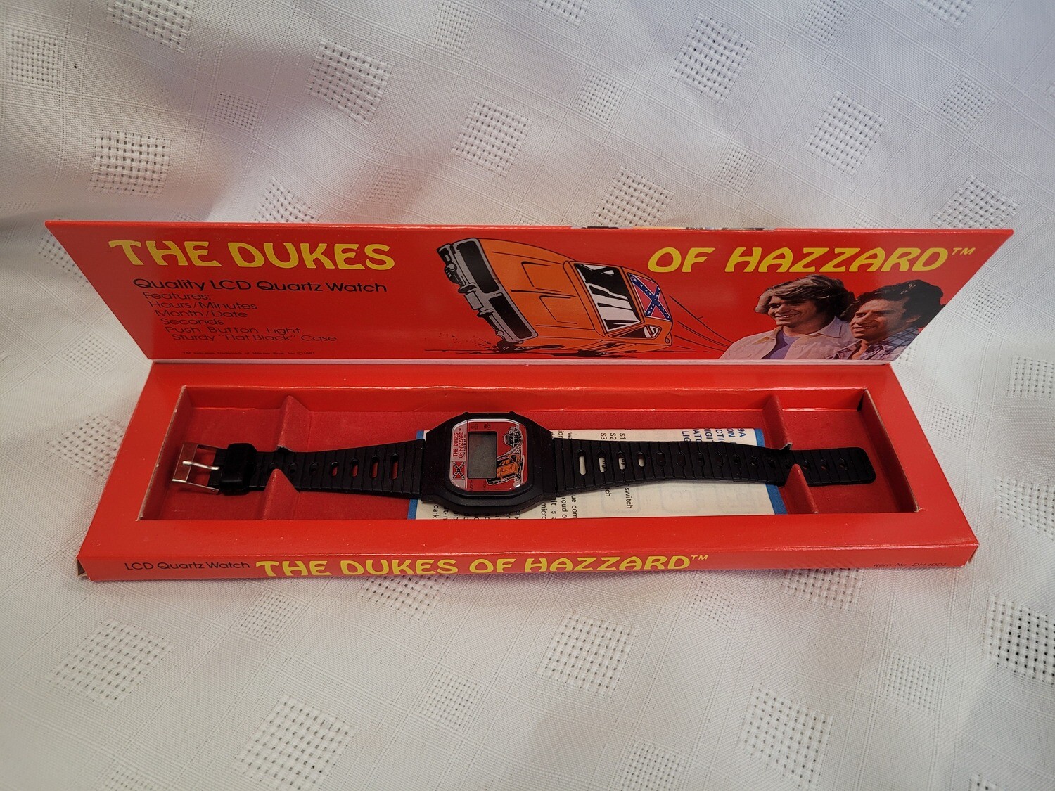 Dukes of Hazzard LCD Watch (Boxed)