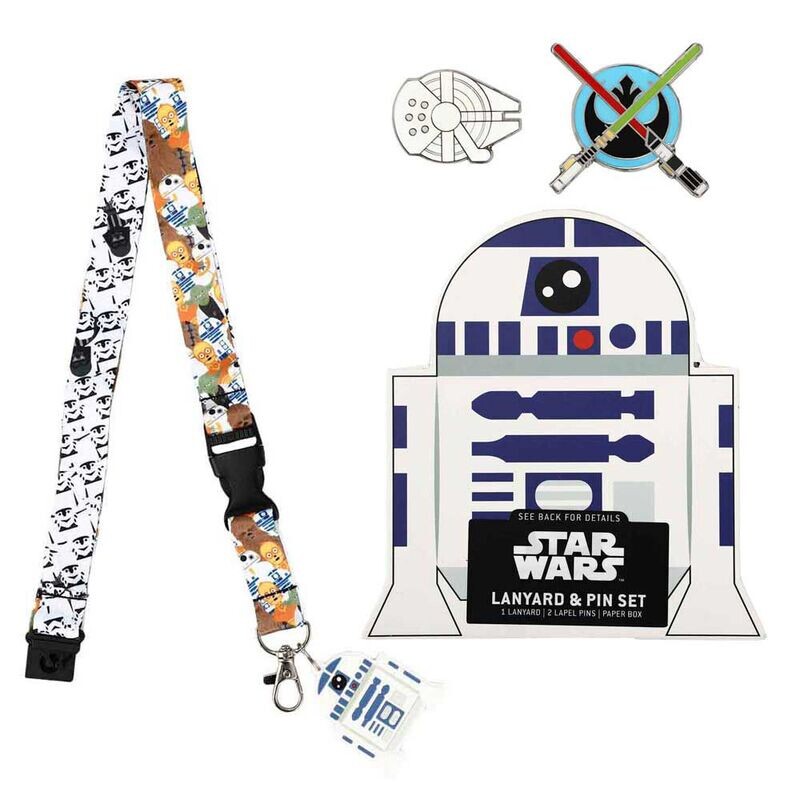 Star Wars Rebel Empire Lanyard and Pin Set