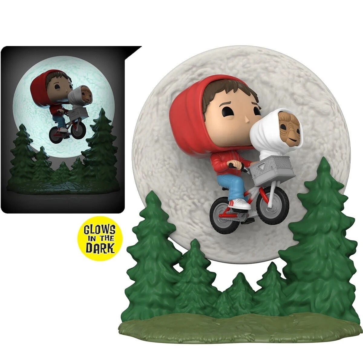 Elliot and E.T. Flying Glow-in-the-Dark Pop! Moment #1259