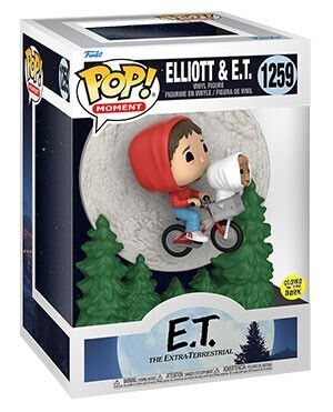 Elliot and E.T. Flying Glow-in-the-Dark Pop! Moment #1259