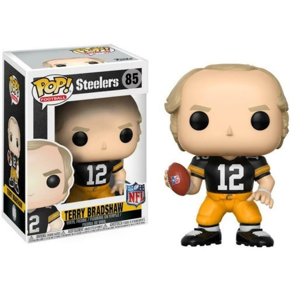 NFL Terry Bradshaw Pittsburgh Steelers 3 3/4"H POP! Vinyl Figure #85