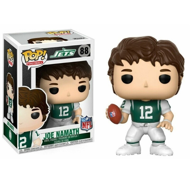 NFL Joe Namath New York Jets 3 3/4&quot;H POP! Vinyl Figure #88