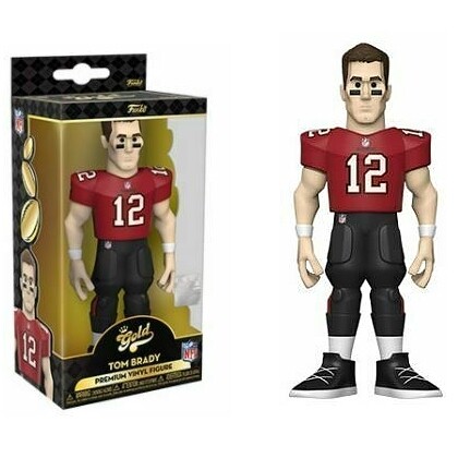 NFL Tom Brady Tampa Bay Buccaneers 5&quot;H POP! GOLD Vinyl Figure