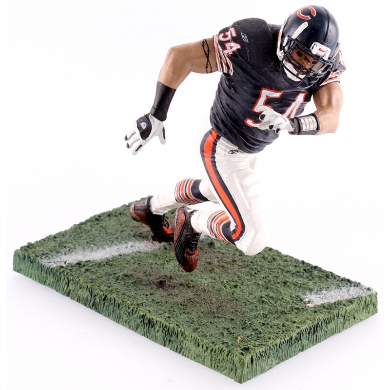 NFL Brian Urlacher Chicago Bears 3"H McFarlane Figure 2004