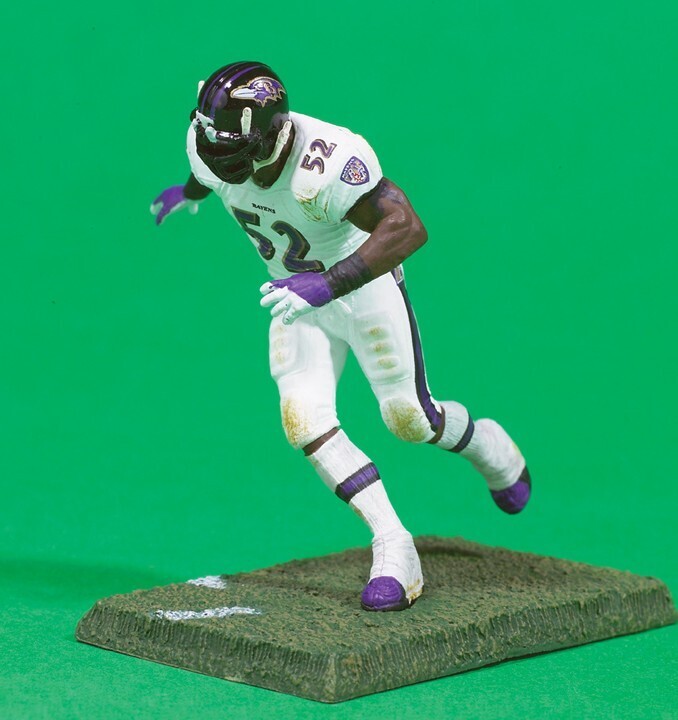 NFL Ray Lewis Baltimore Ravens 3"H McFarlane Figure 2004