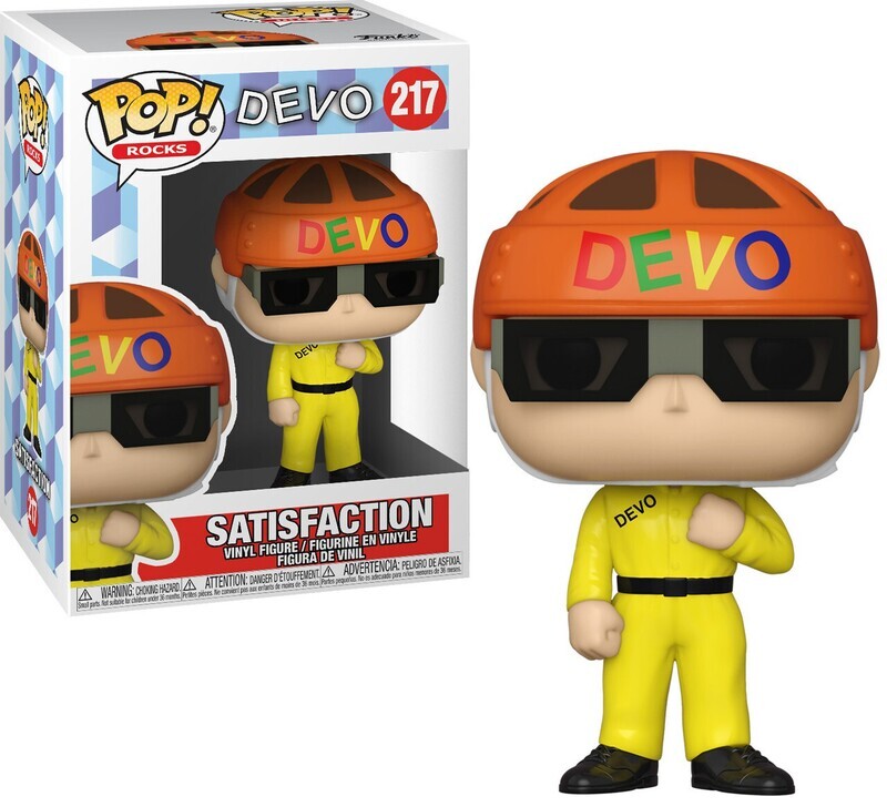 DEVO &quot;Satisfaction&quot; 3 3/4&quot;H POP! Vinyl Figure #217