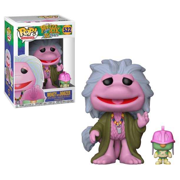 Fraggle Rock Mokey with Doozer 3 3/4&quot;H POP! Vinyl Figure #522