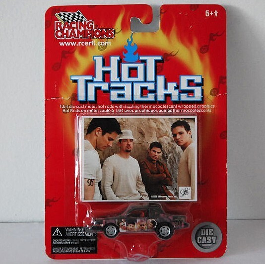 98 Degrees Hot Tracks Die Cast Car