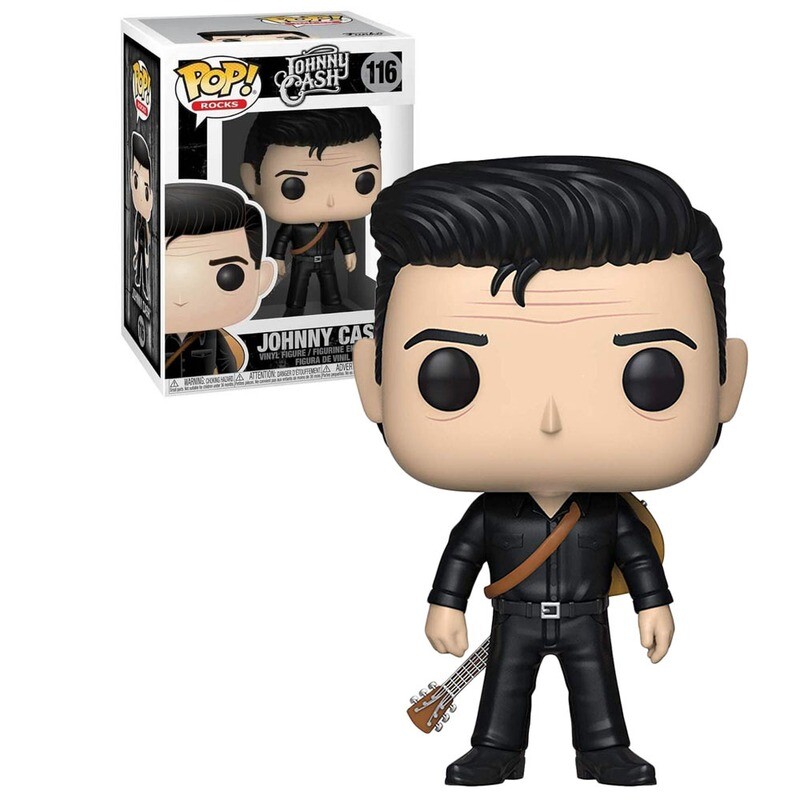 Johnny Cash 3 3/4"H POP! Rocks Vinyl Figure #116