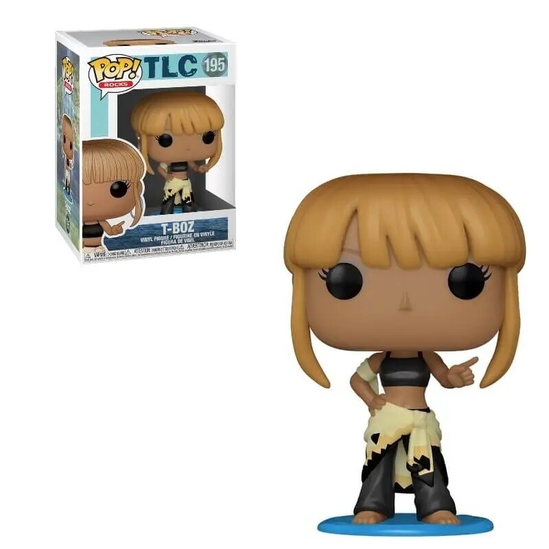TLC T-Boz 3 3/4&quot;H POP! Rocks Vinyl Figure #195