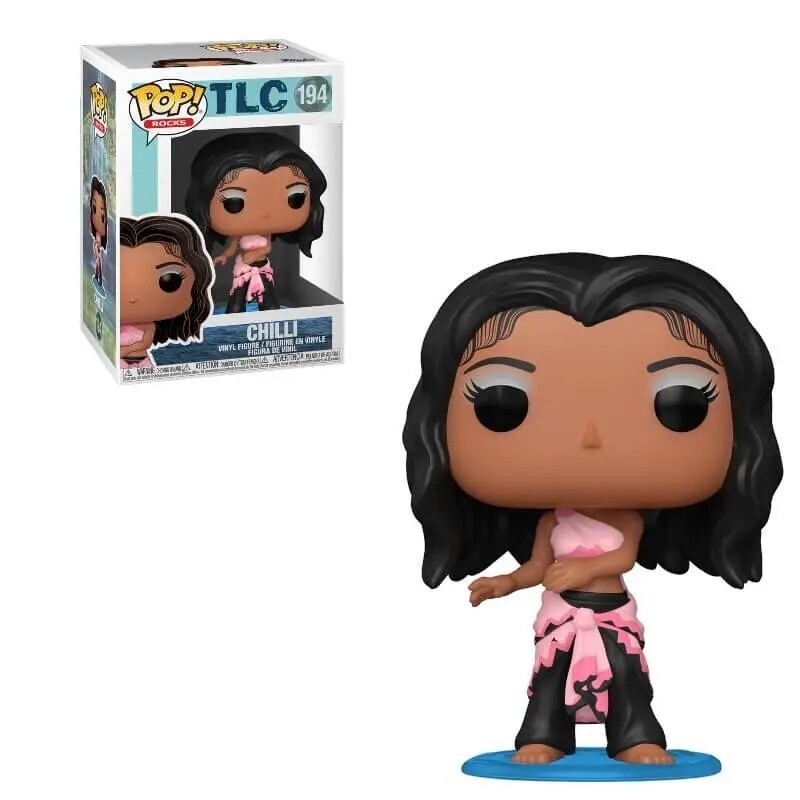 TLC Chilli 3 3/4&quot;H POP! Rocks Vinyl Figure #194