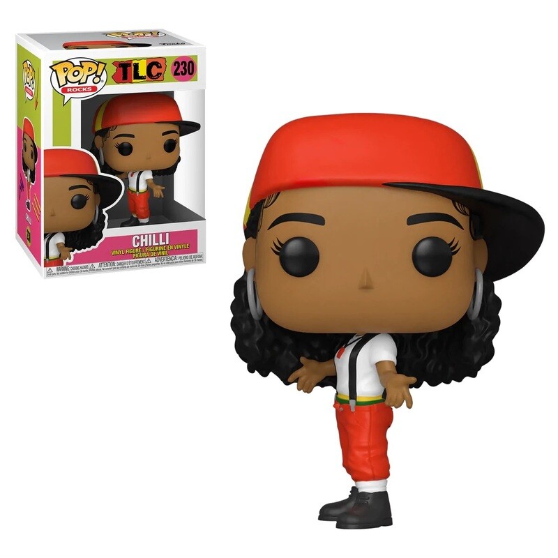 TLC Chilli 3 3/4&quot;H POP! Rocks Vinyl Figure #230