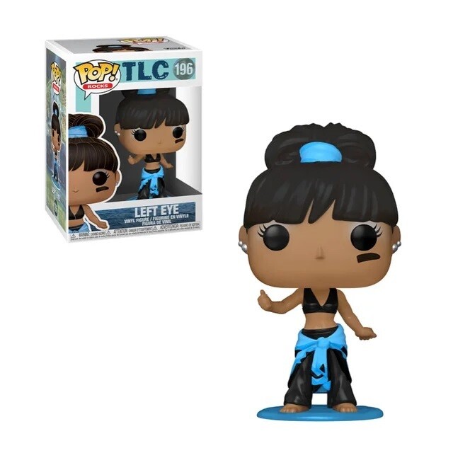 TLC Left Eye 3 3/4&quot;H POP! Rocks Vinyl Figure #196