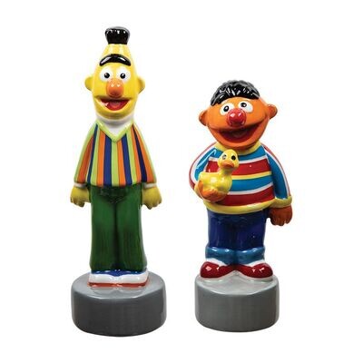 Ernie and Bert Sesame Street Sculpted Salt and Pepper Set