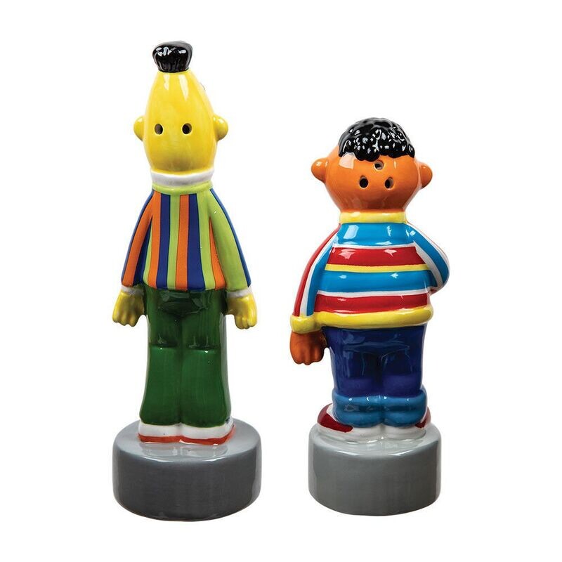 Ernie and Bert Sesame Street Sculpted Salt and Pepper Set