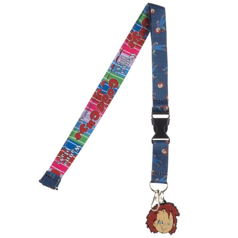 Chucky 22"L Cloth Lanyard with Pouch and Clip - Child's Play 2
