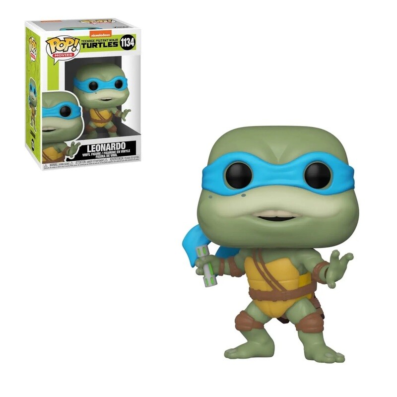 TMNT Leonardo 3 3/4&quot;H POP! Movies Vinyl Figure #1134