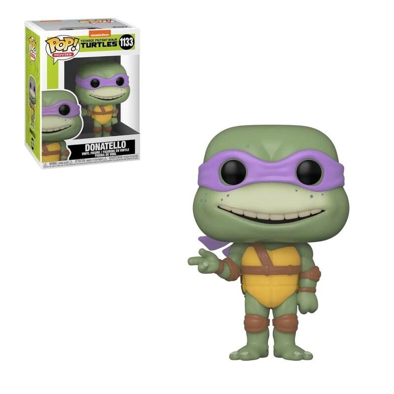 TMNT Donatello 3 3/4&quot;H POP! Movies Vinyl Figure #1133
