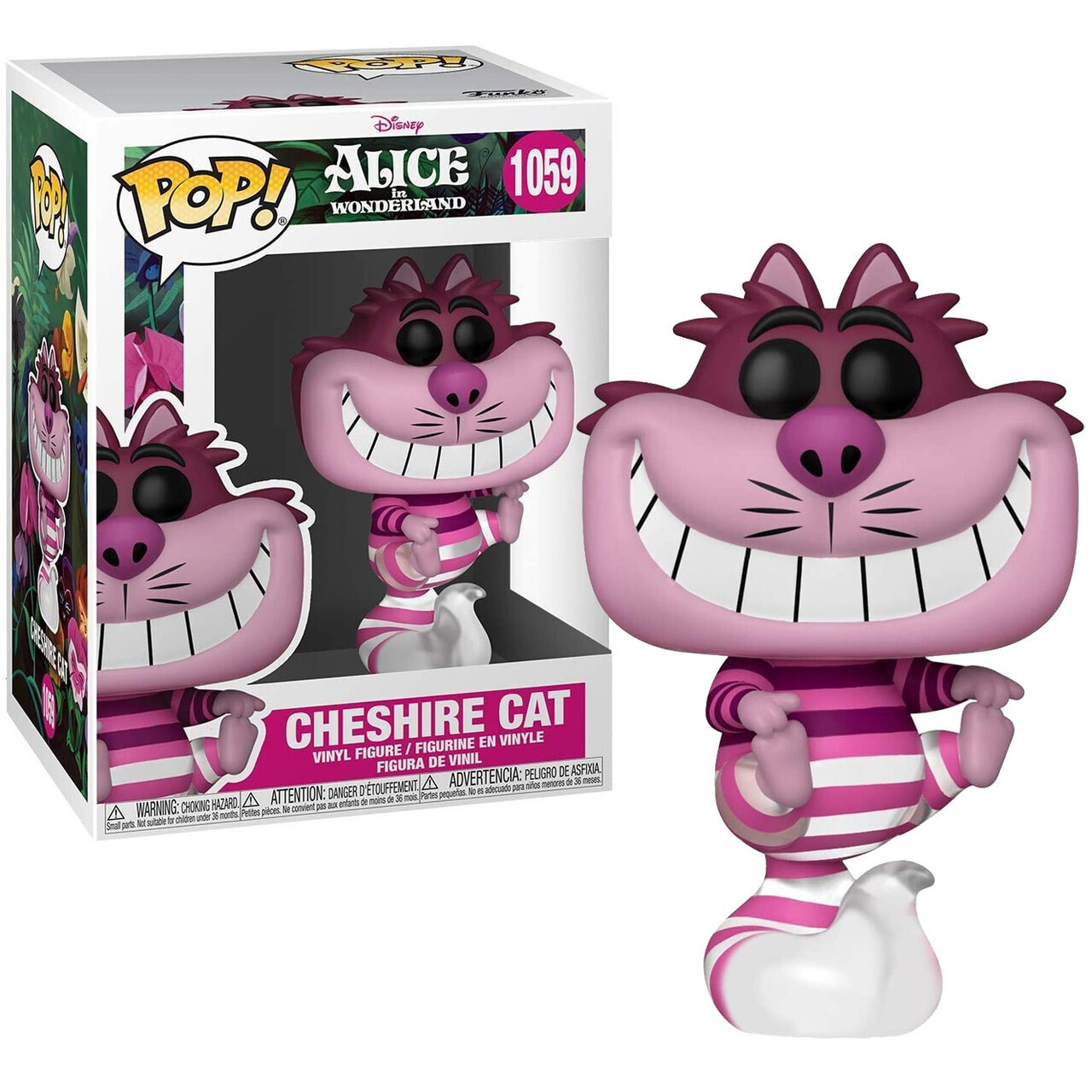 Alice in Wonderland Cheshire Cat  3 3/4"H POP! Vinyl Figure #1059