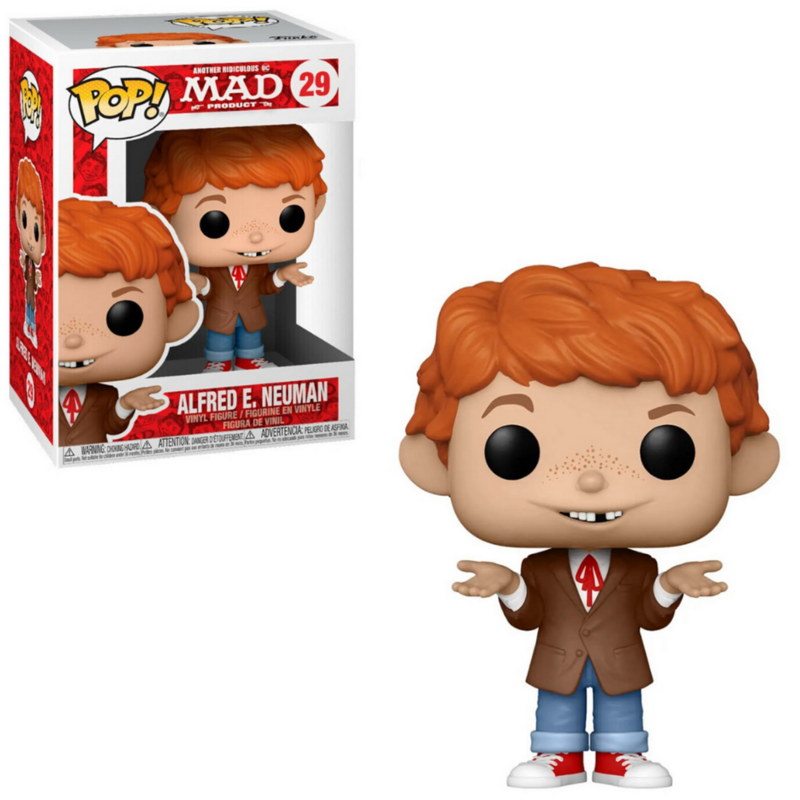 Alfred E. Neuman Mad Magazine 3 3/4&quot;H POP! Vinyl Figure #29